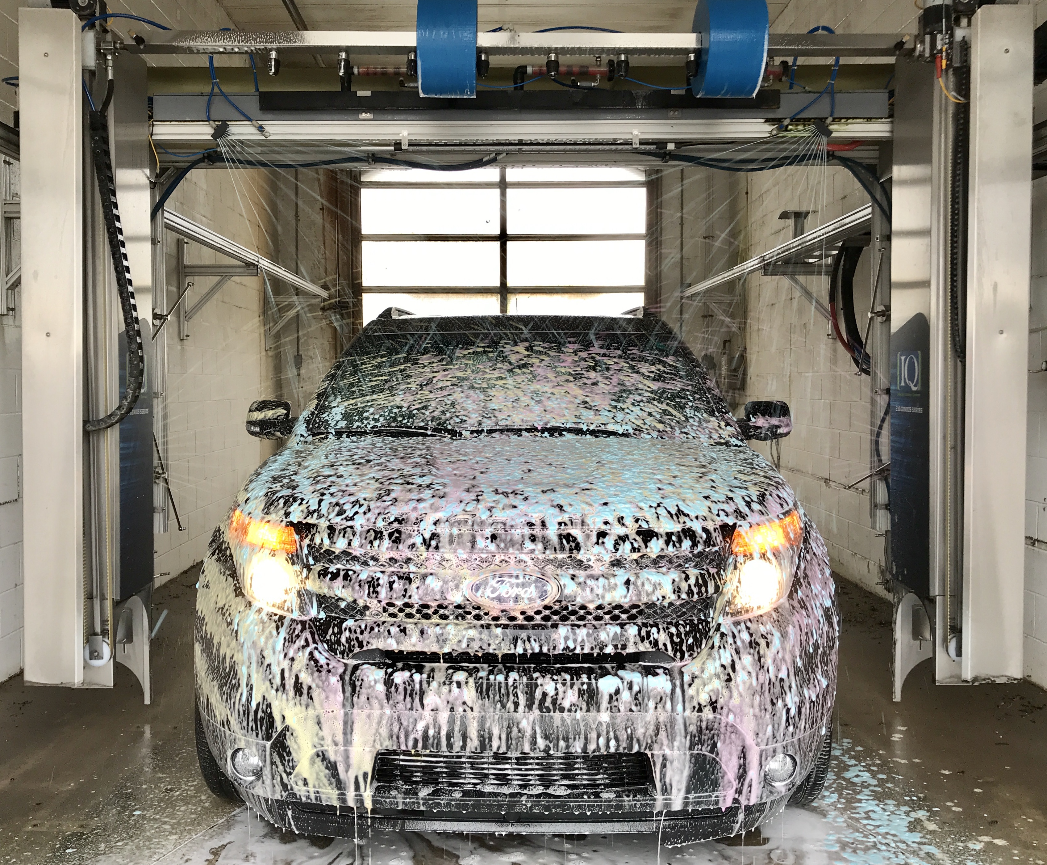 Tesla Automated Car Wash